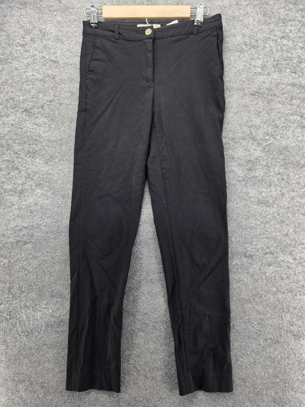 MICHAEL Michael Kors Pants Womens 2 Black Twill Slim Stretch Pockets 28 In